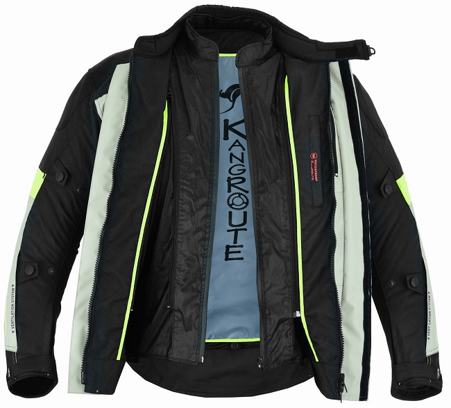 CHAQUETA DE MOTO CUATRO ESTACIONES ( 4SEASON ) TRICAPA TIPO 3/4 