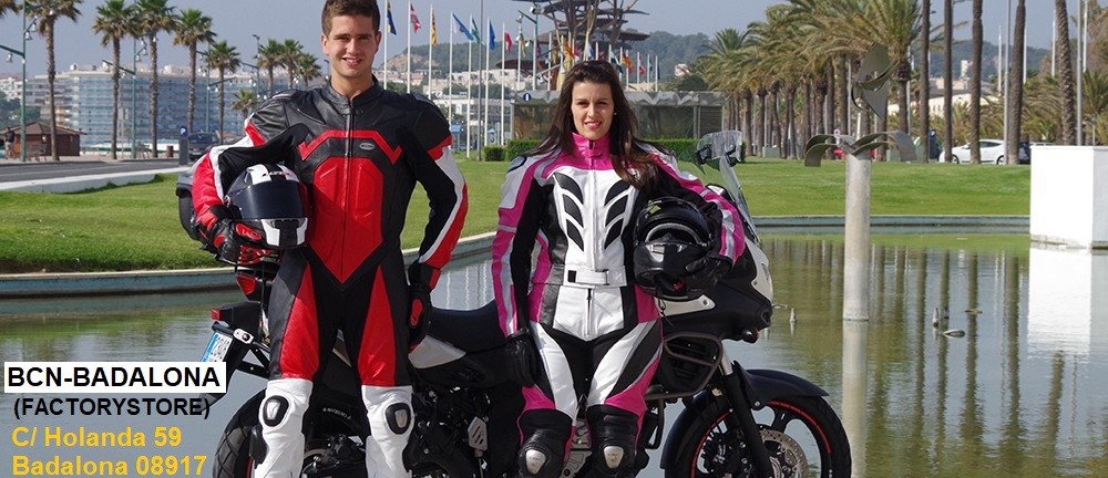 Traje sales moto mujer