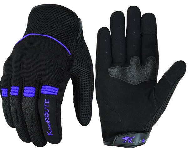 GUANTES DE MOTO EN MALLA PARA VERANO CON PROTECCIONES