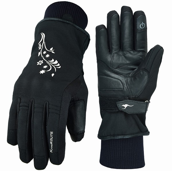 GUANTES DE MOTO PARA CHICAS DE INVIERNO, TÉRMICOS Y IMPERMEABLES