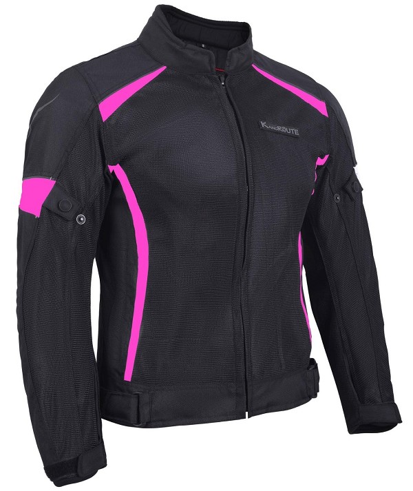 CHAQUETA DE MOTO PARA VERANO DE CHICAS CON PROTECCIONES C.E.