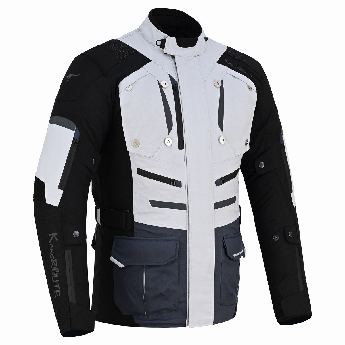 CHAQUETA DE MOTO TEXTIL ADVENTURE / TOURING 3/4 ALL SEASON  C.E. HOMOLOGADA