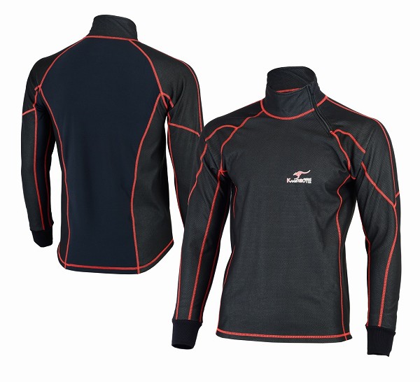 CAMISETA INTERIOR TÉRMICO CORTAVIENTO EN FIBRA WINDSTOPPER