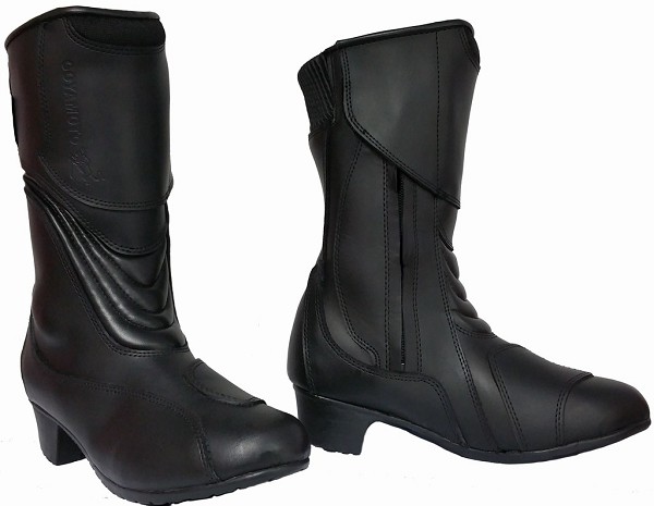 BOTAS DE PIEL PARA MUJER, IMPERMEABLE CON PROTECCIONES