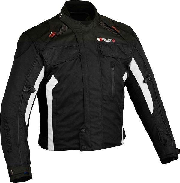 CHAQUETA DE CORDURA PARA MOTEROS UNISEX, 100% IMPERMEABLE