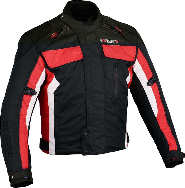 CHAQUETA DE CORDURA PARA MOTORISTAS UNISEX, FORRO EXTRAIBLE