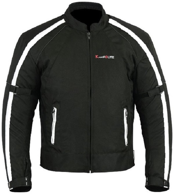 CHAQUETA DE MOTO EN CORDURA, 100% IMPERMEABLE CON PROTECCIONES C.E. UNISEX