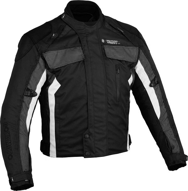 CHAQUETA DE MOTO EN CORDURA CON PROTECCIONES C.E.