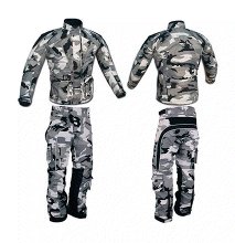 MONO DE CORDURA CAMUFLAJE GRIS DE DOS PIEZAS 