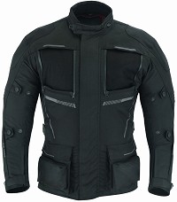 CHAQUETA DE MOTO CUATRO ESTACIONES ( 4SEASON ) TRICAPA TIPO 3/4 