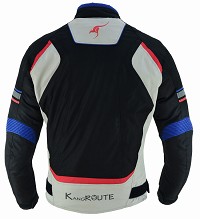 CHAQUETA DE MOTO TEXTIL IMPERMEABLE, TRANSPIRABLE, TÉRMICO CON PROTECCIONES C.E.