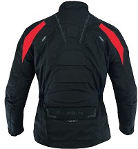 CHAQUETA DE CORDURA IMPERMEABLE PARA MOTORISTAS CON PROTECCIONES C.E, 3/4 UNISEX