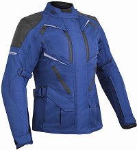 CHAQUETA MUJER 3/4 DE MOTO EN TEXTIL 100% IMPERMEABLE, TRANSPIRABLE, TÉRMICO Y PROTECCIONES C.E.