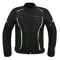 CHAQUETA DE MOTO PARA VERANO UNISEX CON PROTECCIONES C.E.