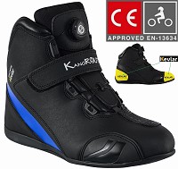 ZAPATILLAS DE MOTO IMPERMEABLES Y TRANSPIRABLES CON HOMOLOGACIÓN CE Y EPI
