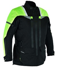 CHAQUETA INFANTIL DE MOTO EN CORDURA 3/4 CON PROTECCIONES C.E.